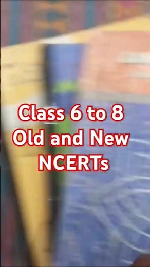 6to8 new NCERT textbooks of 2025