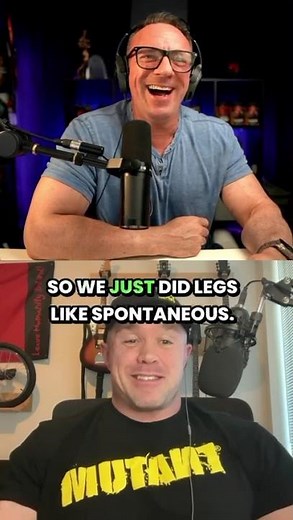 Leg day with John Meadows