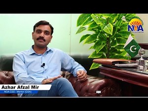 Azhar Afzal Mir Guidance about General Science And Ability for CSS Aspirants | NOA CSS Mentor GSA