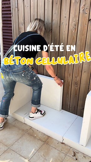 Cuisine d'été en béton cellulaire : astuce et conseils
