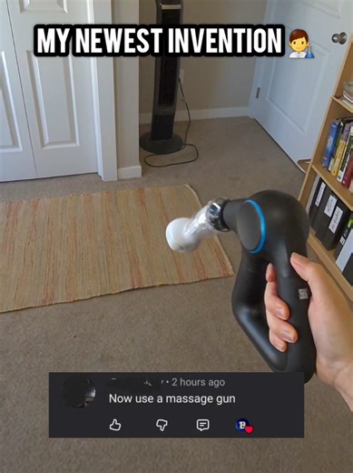 VR Boxing with a massage gun part 1 #vr #boxing #funny | vr boxing