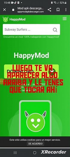 como instalar happymod
