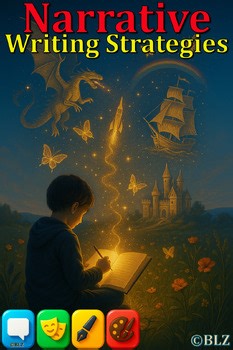 Writing Task Cards | Narrative Writing | Grades 3–6