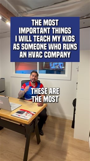 The Most Important Things I Will Teach My Kids as Someone Who Runs an HVAC Company 🧠 Follow to learn how to care for your HVAC system the right way! #hvac #hvactips #homeownertips #heatingandcooling #hvactechnician