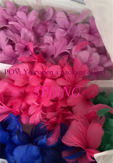 Perfect feather flower set for big hat designs! Help me reach 1000 followers 🥹🌸💕#featherflower #feathermount #feathercraft #millinerytok #springflower