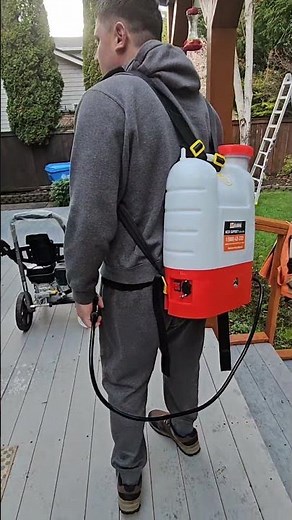 From Misting to Blasting: Backpack Sprayer Test! | NPGLOBAL Backpack Sprayer on Amazon