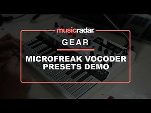 Microfreak Vocoder presets demo