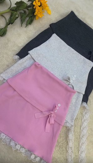 Stylish Lace Mini Skirt at Affordable Price