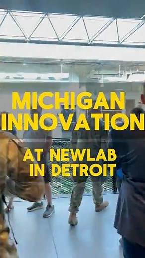 Tour of NewLab in Detroit