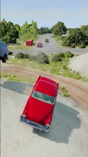 Flying Cars Jump Gone Wrong! 😱 BeamNG Drive Chaos #beamngdrive
