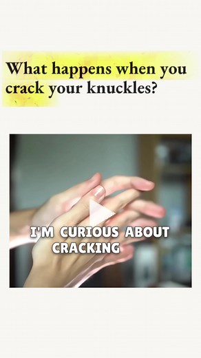 Cracking Your Knuckles: Myth or Science?
