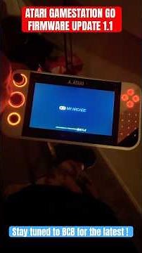MyArcade & Atari GamestationGo Firmware Update 1.1 is now here! Download it now! Watch me do it. 🕹️