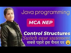 Java Switch case Statement Explained with Examples | MCA NEP Java Programming 2025