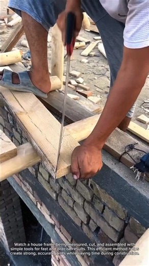 Precise House Framing Using Simple Carpentry Techniques | Woodworking