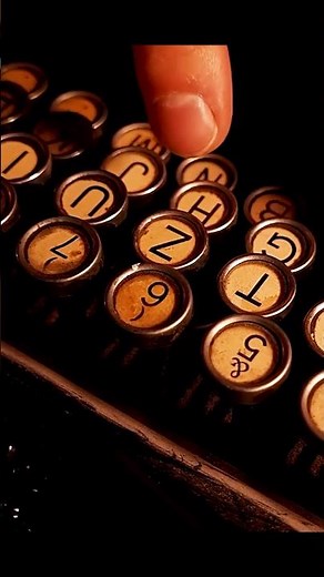 1940's typewriter sounds #shorts