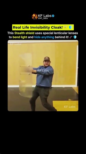 How This Real-Life Invisibility Shield Works! 🤯🛡️