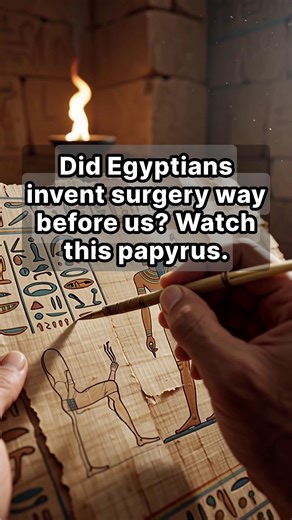 208K views · 3.9K reactions | Surgery on the Nile: Ancient Egypt logged trauma care, honey dressings, and a prosthetic toe—evidence over myth  Check the link in bio or profile. #edwinsmithpapyrus #ancientmedicine #egyptology | Ancient Egypt Uncovered | Facebook