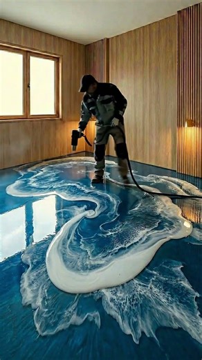Ocean Wave Epoxy Resin Art That Looks Shockingly Real 🌊