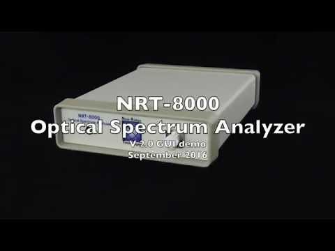 NRT-8000 Optical Spectrum Analyzer Tutorial 2.0