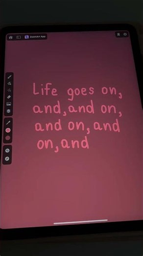 me: watches it for 3 hours 🌀 ZoomArt App #lifegoeson #olivertree #lyrics #lyrics_songs #music