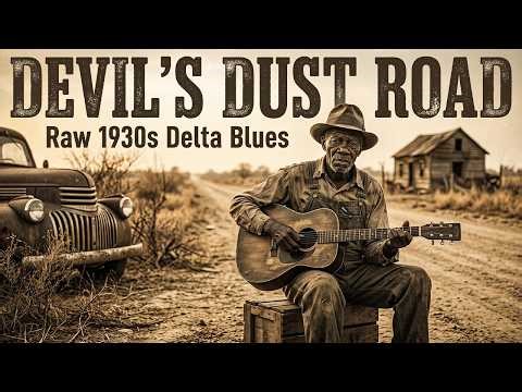 Devil's Dust Road – Raw 1930s Mississippi Delta Blues | Slide Guitar & Harmonica