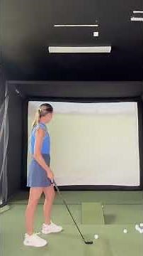 Stop Swinging Left! Golf Drill for Inside-Out Power #shorts