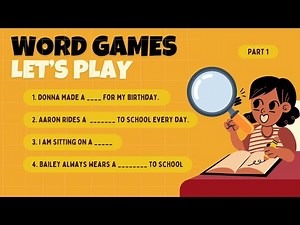 Word Search Game for Kids | Fun & Easy Puzzle Challenge 🔍🧠 ‪@kidshub_Schools‬