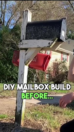 3.7K views · 81 reactions | DIY Custom Mailbox  #diy #mailbox #homediy #homeimprovement #homeimprovementprojects #doityourself #curbappeal #custommailbox | Andrew Thron Improvements | Facebook
