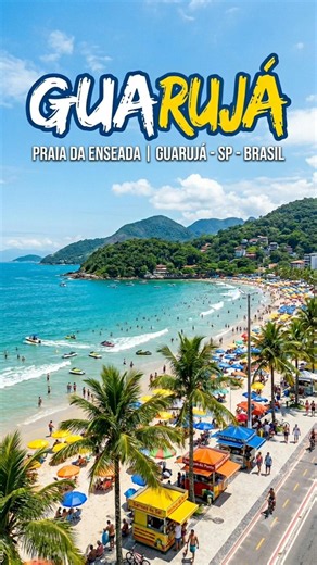GUARUJÁ: AMAZING AND AFFORDABLE BEACHES JUST 2 HOURS FROM SÃO PAULO! 🏖️🚗💰