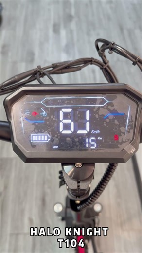 HALO KNIGHT T104 Acceleration & Brake Test ⚡ | Full Speed Reveal