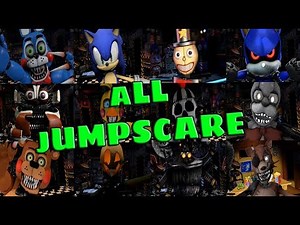 My UCN Mods - All Jumpscares & Voice! Special 300k