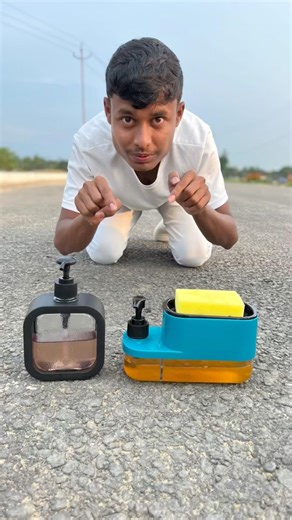 ₹50 Liquid ￼dispenser Vs ₹199 Soap Dispenser Unboxing 🧴