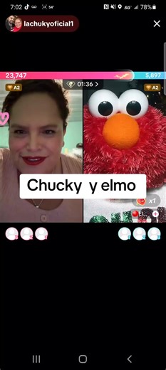 chucky y elmo @lachukyoficial1