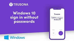 Windows 10 login without passwords