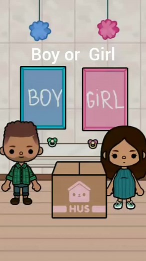 Pregnant Baby Boy or Girl in Toca Life World