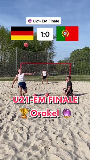 ⚽️ U21-EM Finale Orakel 🔮 #fallrückzieher #bicyclekick #u21 #em #oracle #portugal #deutschland #KickForGood #HeimSpiel