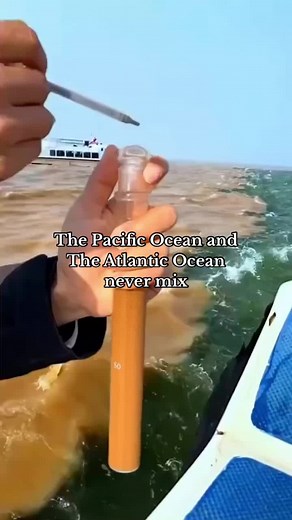 The Mystery of Pacific and Atlantic Oceans Not Mixing