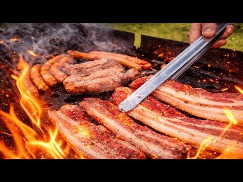 I Tried BBQ in the Wilderness… This Happened 🔥🌲