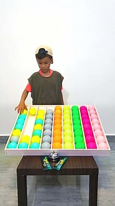 Color Ball Sort Puzzle Game solve challenge - Little boy so talent sort very smooth part 6 | Reels 001