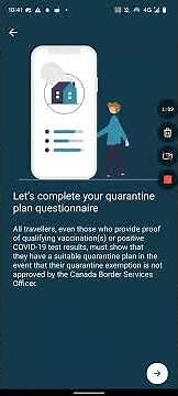 How to fill out the ArriveCAN app