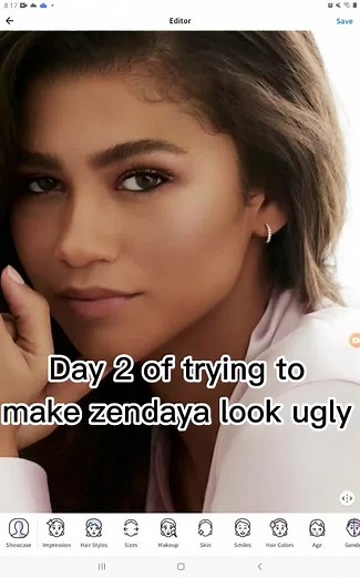 another Fail😂 #CapCut #faceapp #fail #tiktok #viral #zendaya #fypシ
