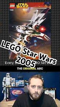 Today we’re looking at every LEGO Star Wars set from 2005! #lego #afol #fyp #legostarwars #starwars