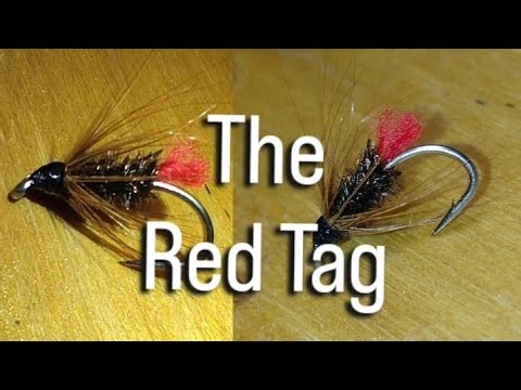 The Red Tag - Classic Wet Fly Tying Tutorial #fishing #flytying #classic #diy #trout #rainbow #wet