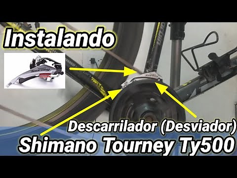 Installing Shimano Tourney TY500 Derailleur