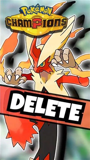 How GOOD is Mega Blaziken in Pokemon Champions? #pokemon #pokemonchampions #pokemoncommunity