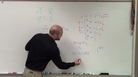 Pre-calculus - Rewriting complex numbers to higher powers