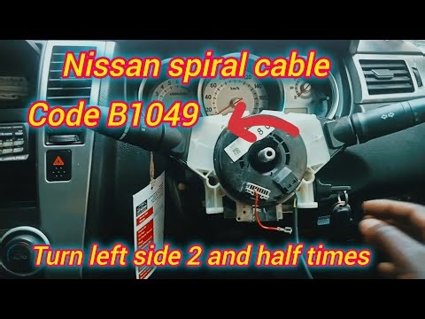 Fix Nissan B1049 airbag module open circuit code fast