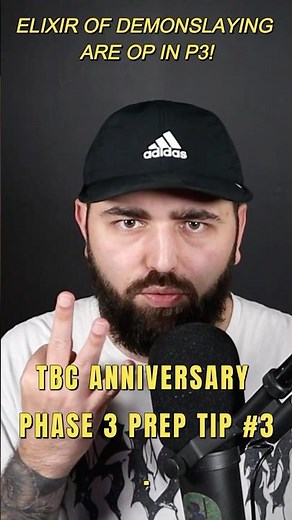 TBC Anniversary Phase 3 Prep Tip: The BEST Consumable #tbcanniversary #burningcrusade