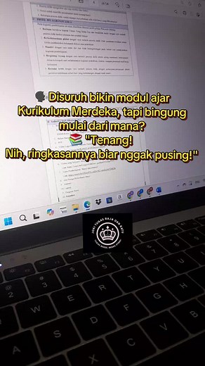 Panduan Bikin Modul Ajar Kurikulum Merdeka Sederhana
