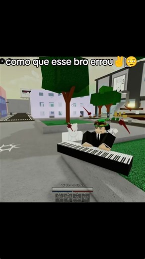 Bro errou uma nota? Reação e momento viral no Roblox
